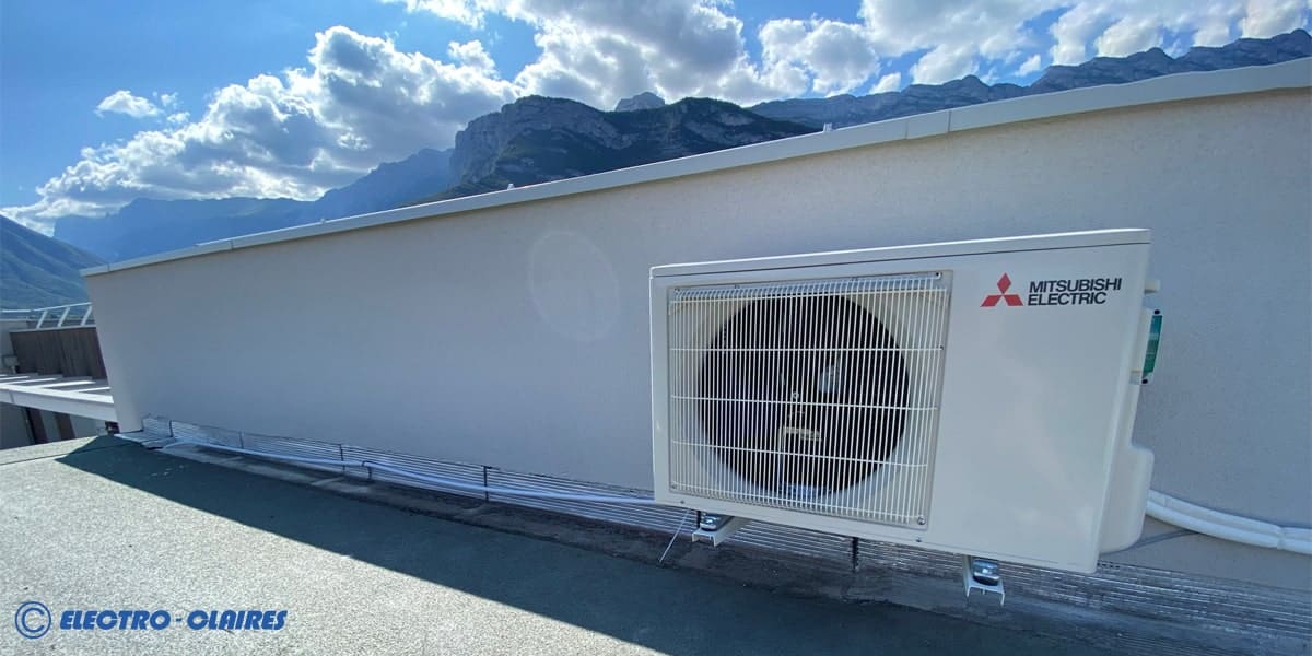 Climatisation Grenoble Groupe Exterieur Mitsubishi Electric