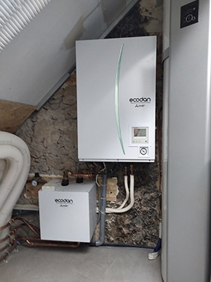 PAC MITSUBISHI + Ballon thermodynamique PAC MITSUBISHI + Ballon thermodynamique