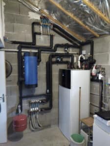 Remplacement chaudiere fioul par pompe a chaleur air-eau