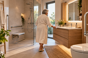 salle de bains sur mesure senior