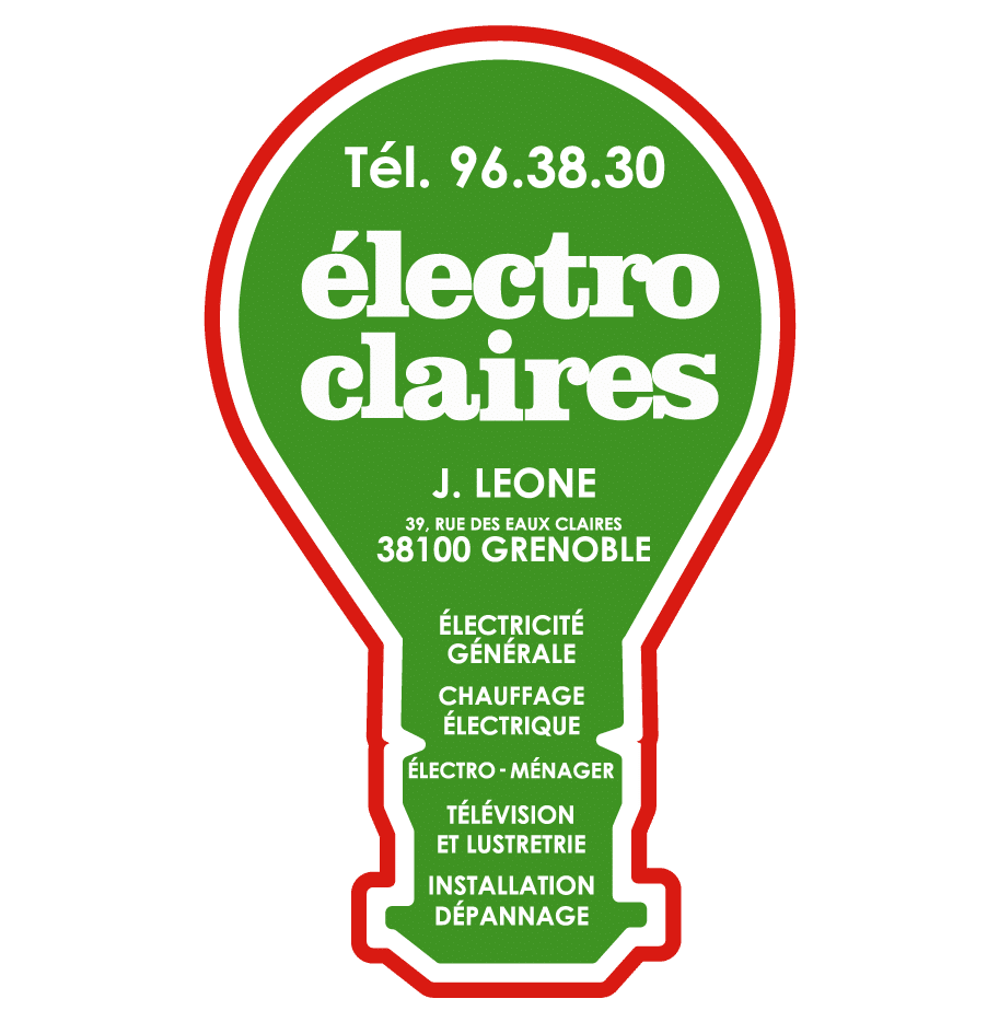 Logo ELECTROCLAIRES 1964